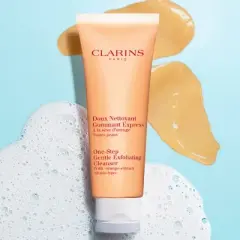 Clarins One-Step Gentle Exfoliating Cleanser with Orange Extract - 4.4oz - Ulta Beauty