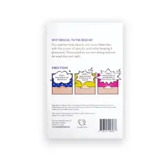 Elizabeth Mott Spot Rescue Blemish Patches - Salicylic Acid & Tea Tree Hydrocolloid for Zits & Blemishes, Day & Night Use - 36 Count
