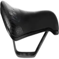 Selle San Marco Aspide Short Supercomfort Racing Saddle - Black 140mm Width