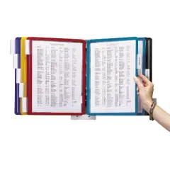 Durable Sherpa Wall-Mount Reference System 10 Panels 10 x 4 x 13 1/2 554100