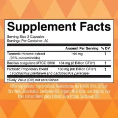 MaryRuth's Probiotic Turmeric+