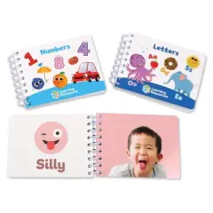 Learning Resources Skill Builders! Preschool Flipbook Library: Educational Teaching Aid for Toddlers, 3-Piece Set