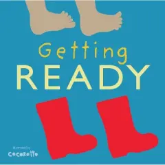 Getting Ready - (Tactile Books) by  Child's Play (Board Book)