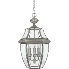 Quoizel Lighting Newbury 3 - Light Pendant in  Medici Bronze