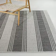 Christopher Striped Rectangular Indoor/Outdoor Rug - Balta Rugs