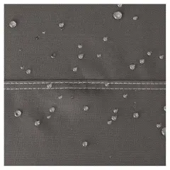 Classic Ravenna Square Patio Table and Chairs Cover-Dark Taupe/Large