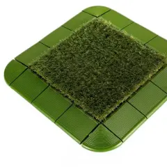 Courtyard Casual Tile Edge Kit (Green), 20 Edge and 4 Corners