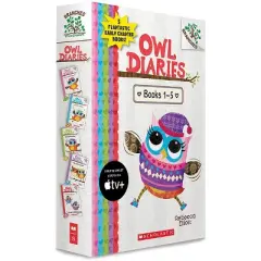 Owl Diaries, Books 1-5: A Branches Box Set - by  Rebecca Elliott (Mixed Media Product)