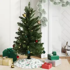Pre-Lit LED Alberta Spruce Artificial Christmas Tree - Wondershop&trade;