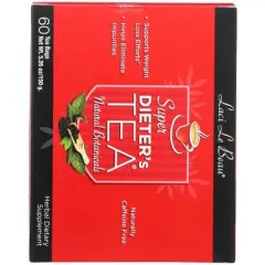 Laci Le Beau Super Dieter's All Natural Botanicals Tea - 1 Box/60 Bags
