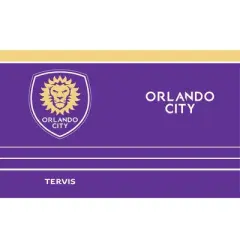 MLS Orlando City Sc 20oz MVP Stripe Stainless Steel Tumbler
