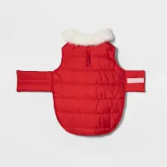 Gingerbread Playhouse Puffer Cat and Dog Vest - Wondershop&trade;