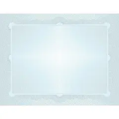 Great Papers Value Certificates 8.5" x 11" Grand Blue 50/Pack (2014027)