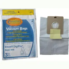 Bissell Digi-Pro Allergy Vacuum Cleaner Bags 6900 Series. Also substitute for LG Samsung VP-7 Type 32115 9Pk