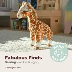 Bearington Twiggie Plush Giraffe Stuffed Animal, 15 Inch for boys and girls, For Ages 3-14