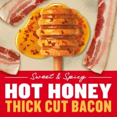 Wright Hot Honey Thickly Sliced Bacon - 24oz
