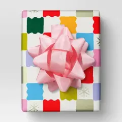 6" Christmas Holiday Cheer Giant Bow Pink - Wondershop&trade;