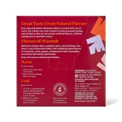 Naturally Flavored Pumpkin Spice Light Roast Coffee Pods - Decaf - 16ct - Good & Gather&trade;