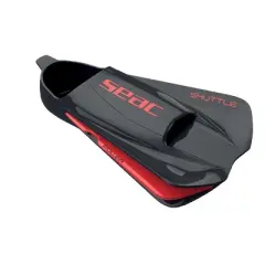 Seac Shuttle Power Short Swim Fins Made from 100% Silicone Ideal for Advanced Swimmers