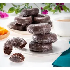 Katz Gluten Free Glazed Chocolate Donuts - 6 Pack