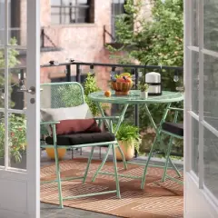 5'x7' Geometric Outdoor Rug Brown/White - Threshold&trade;