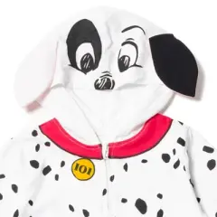 Disney 101 Dalmatians Zip Up Cosplay Coverall Newborn to Little Kid 