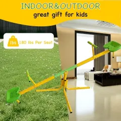 Dexmalle Garden kids Playground Seesaw Steel