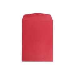JAM Paper Open End Catalog Envelope 9" x 12" Red 100/Box (80329)