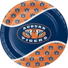 Auburn University Collegiate Tailgate Party Kit 8ct