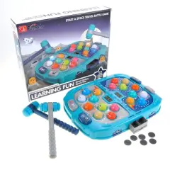 Ready! Set! Play! Link Whack A Mole Arcade Game Toy For One or Two Players