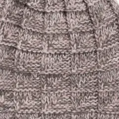 MUK LUKS Women's Patch Pom Cuff Hat