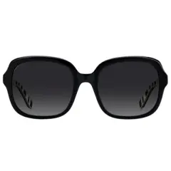 Kate Spade KS Babbette/G/S 807_WJ Womens Square Polarized Sunglasses Black 55mm