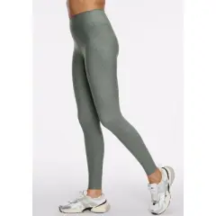 Peloton Women's Cadent High Rise Legging 25", Green Fog Crosshatch