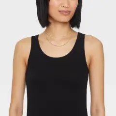 14K Gold Plated Flat Beaded and Link Chain Duo Necklace - A New Day&trade; Gold