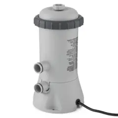 Intex Krystal Clear 530 GPH Pool Cartridge Pump and Filter Replacement Cartridges