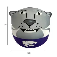 NCAA Kansas State Wildcats Plushie Mascot Pillow