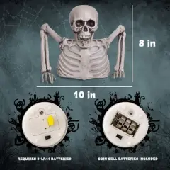 Presence 10-inch Halloween Colorful Groundbreaker Skeleton