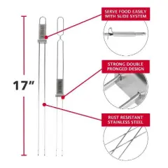 XL Quick Release Skewers 17"