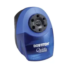Bostitch QuietSharp 6 Classroom Electric Pencil Sharpener AC-Powered - Blue