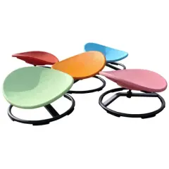 Gulches Kids Sensory Swivel Chair - For Autism/ADHD, Trains Coordination, Safe Comfortable Sensory Tool