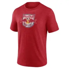 MLS New York Red Bulls Men's Short Sleeve Tri-Blend T-Shirt