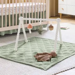 Wooden Play Gym with Soft Toys White - Hearth & Hand&trade; with Magnolia