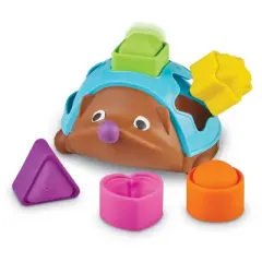 Learning Resources Spike the Fine Motor Hedgehog Poppin' Shapes Sorter
