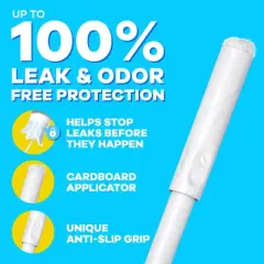 Tampax Tampons - Super Absorbency - Cardboard - 40ct