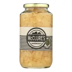 McClure's Snappy & Tangy Sauerkraut - Case of 6/32 fz