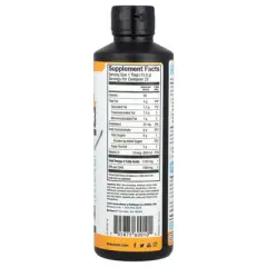 Barlean's Seriously Delicious&reg;, Omega-3 From Fish Oil + Vitamin D, Mango Peach Smoothie, 16 oz (454 g)