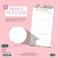 Willow Creek Press 2024 Wall Calendar 12"x12" Mom's Planner