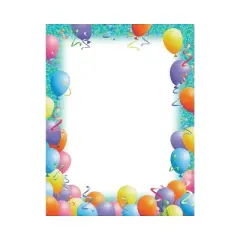 Great Papers! Birthday Letterhead Party Balloons 80/Pack (2014113)