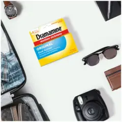 Dramamine Original Formula Motion Sickness Relief Tablets for Nausea, Dizziness & Vomiting - 36ct