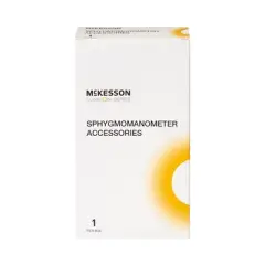 McKesson LUMEON Adult Cuff Arm Reusable Blood Pressure Cuff 01-845-11ABK-2GM Black 1 per Box